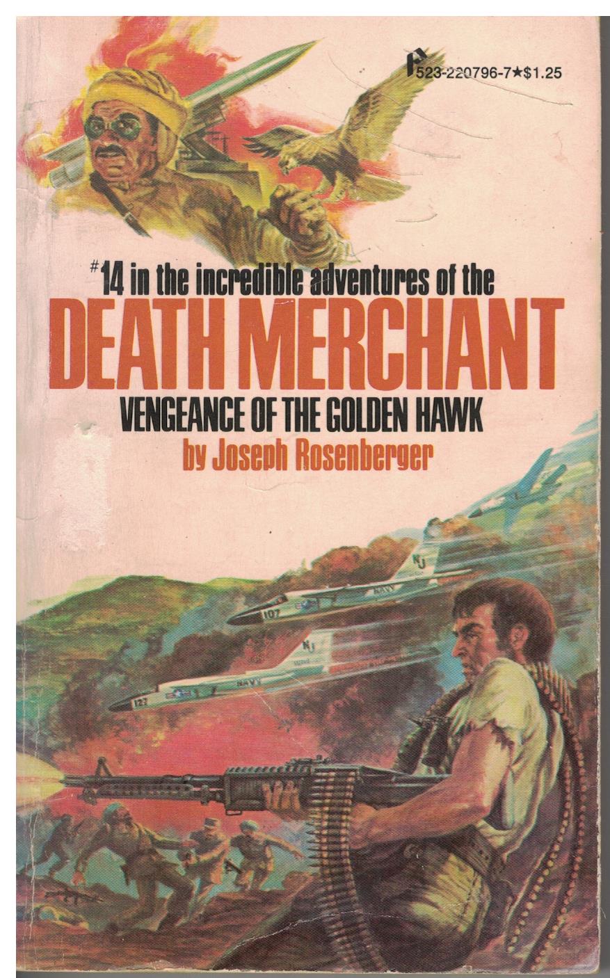Death Merchant #14 Vengeance of the Golden Hawk by Joseph Rosenberger