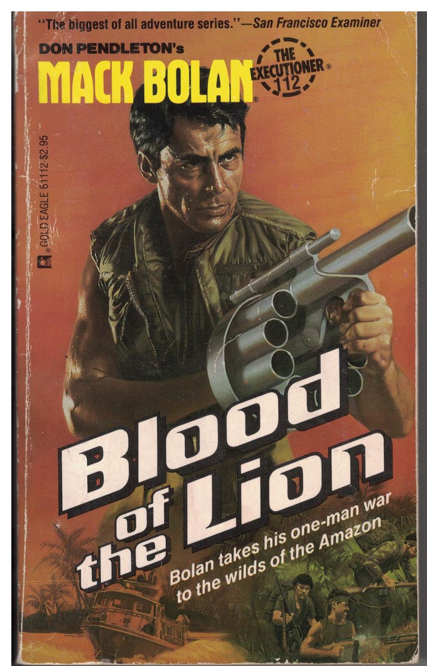 The Executioner #112 Blood of the Lion (Mack Bolan) by Don Pendleton