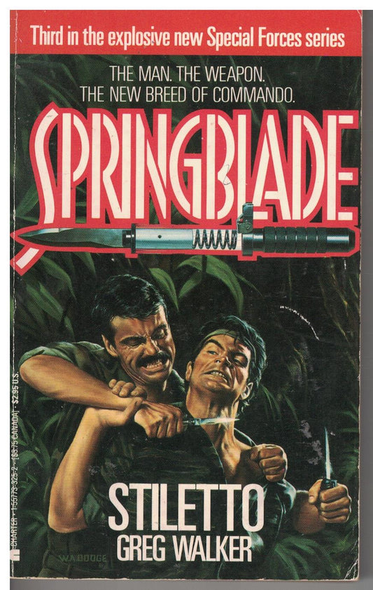Springblade #3 - Stiletto by Greg Walker