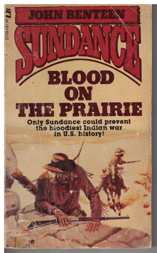 Sundance #18 - Blood on the Prairie by John Benteen